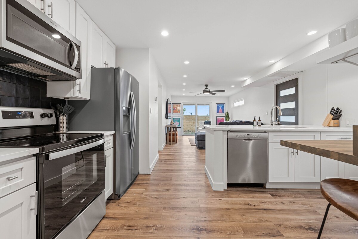 Newly Remodeled Modern Gem | Cozy + Central + Chic