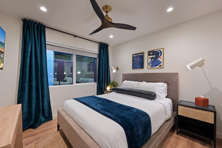 Dhomë e dashur në oqean - Krevat dopio "Queen"