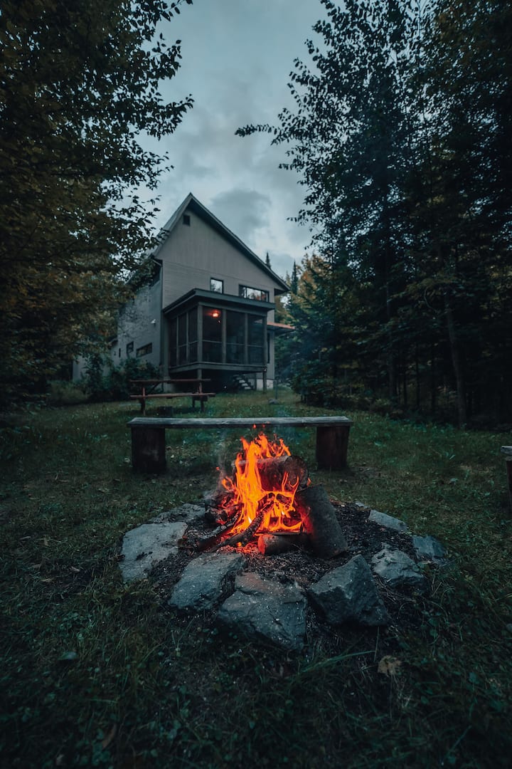 Chalet 67 Des Cervidés - Magog