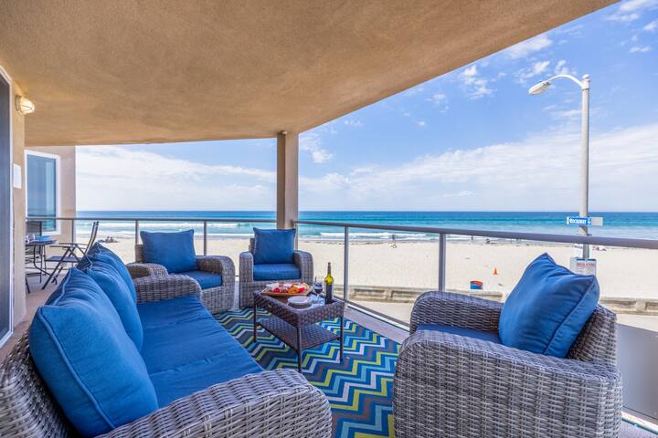 Rockaway Oceanfront 2 | Lg Terrace & Walkable- 4BR