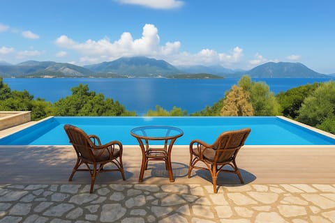 Meganisi Villa Armonia - Private Pool Oasis