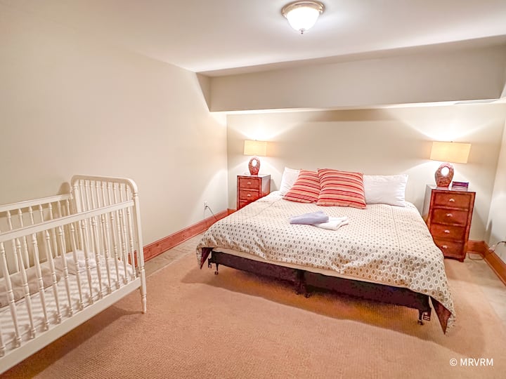 Dormitorio king, planta baja