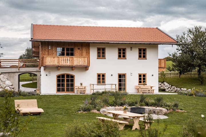 Ferienwohnung "Ludwig" - Handicapfreundliche Fewo - Waging am See