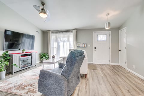 Pet-Friendly Dayton Home w/ Grill, Walk to Park!