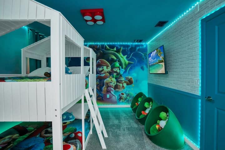 Спална соба во Марио Брос