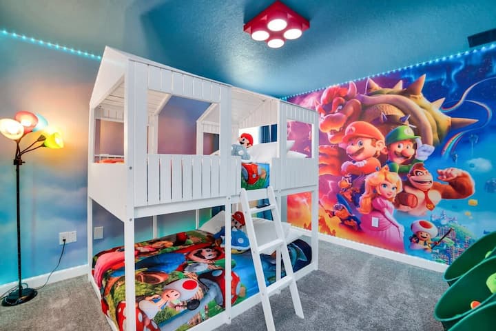 Спална соба во Марио Брос