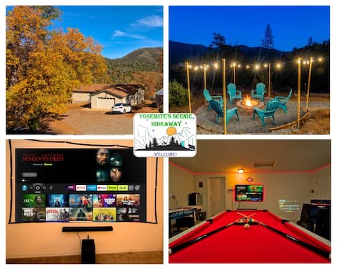 GameRoom*HotTub*HomeTheater*EV*Fire pitw/Mtn View