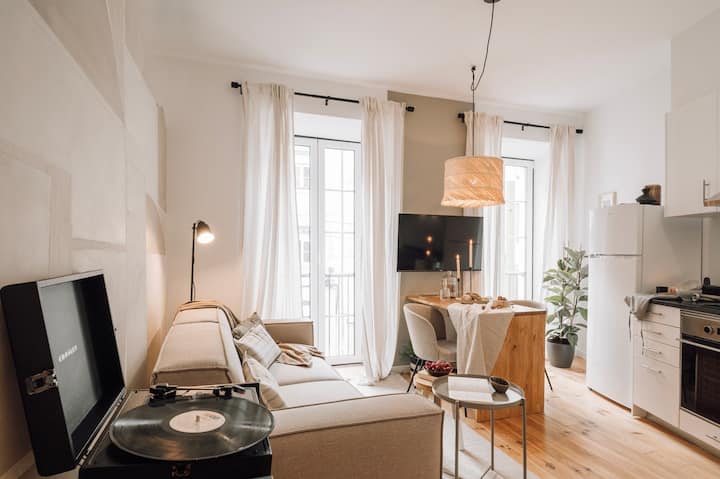Tempio - 1 Bedroom And Balcony In Arroios - 里斯本