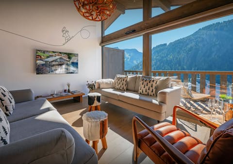 Cosy and modern stay for 8