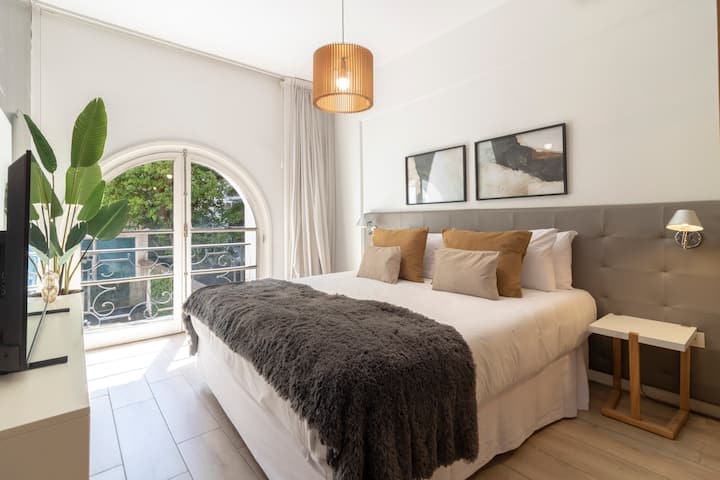 Studio apartment in Recoleta with pool, gym and jacuzzi