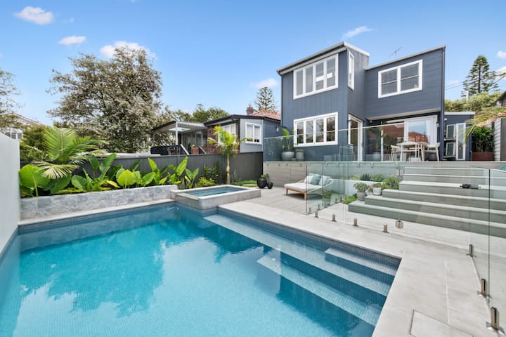 Seascape: Home with Pool and Views – Walk to Beach