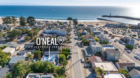 Harbor Home - 2 blocks from the beach!
