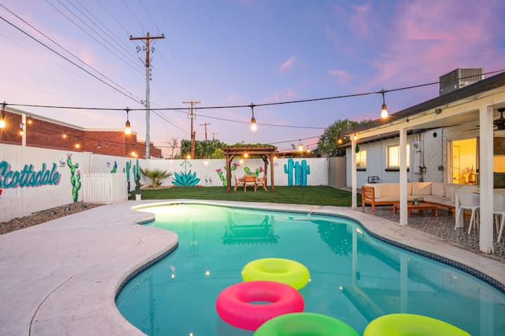 Old Town Fiesta Pool House - Bachelorettes - Scottsdale, AZ