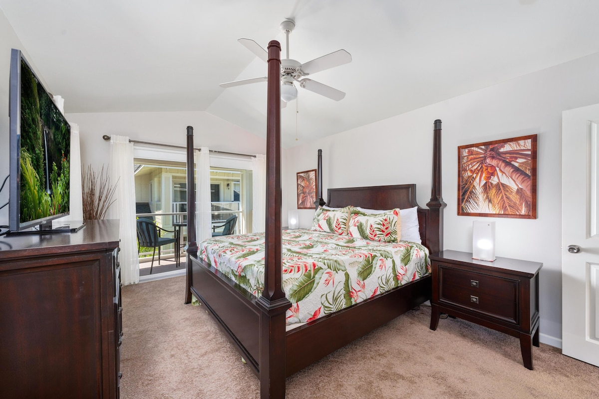 Ძირითადი საძინებელი დიდი საწოლით