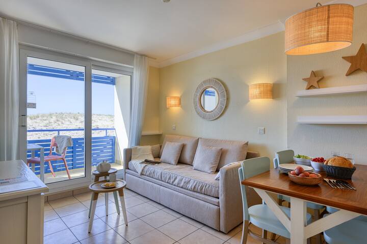 Pierre&vacances-appart 4 Pers-1 Chb-balcon-vue Mer - Lacanau Océan