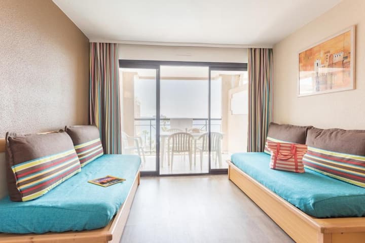 Pierre&vacances-appart 7 Pers-1 Chb-alcôve-balcon - Mandelieu-la-Napoule