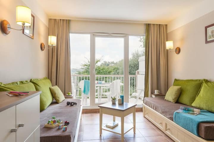 Pierre&vacances-app 6 Pers-1 Chambre-duplex-balcon - Villers-sur-Mer