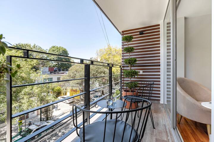 Blueground | Polanco, rooftop garden gallery image 4