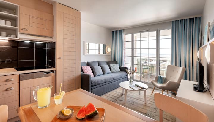 Pierre&vacances-appart 4 Pers- 1 Chambre - Vue Mer - Le Crotoy