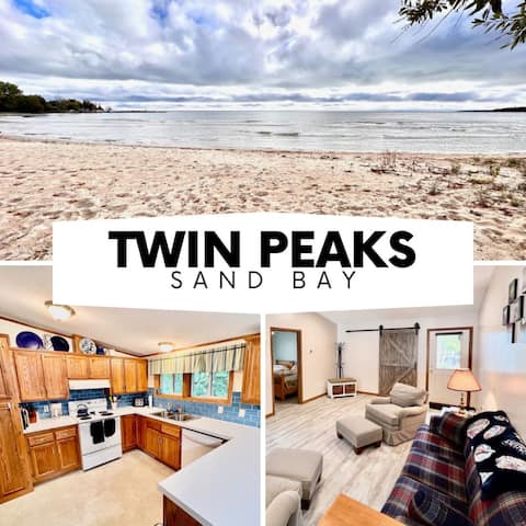 5 Bedroom Home with Private Beach on Sand Bay