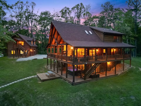 Enchanted Forest Lodge | Game Room | Hot Tub