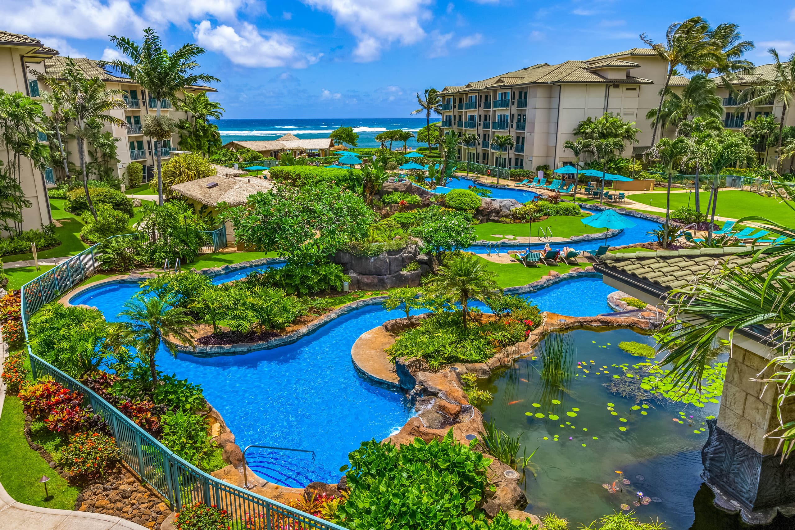 Waipouli G203 Beachfront Resort Pool, Slides & AC - Main photo