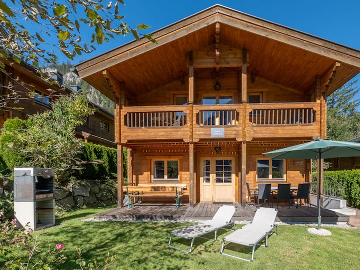 Chalet En Bois Primitif Avec Wellness Privé Et T - Krimml