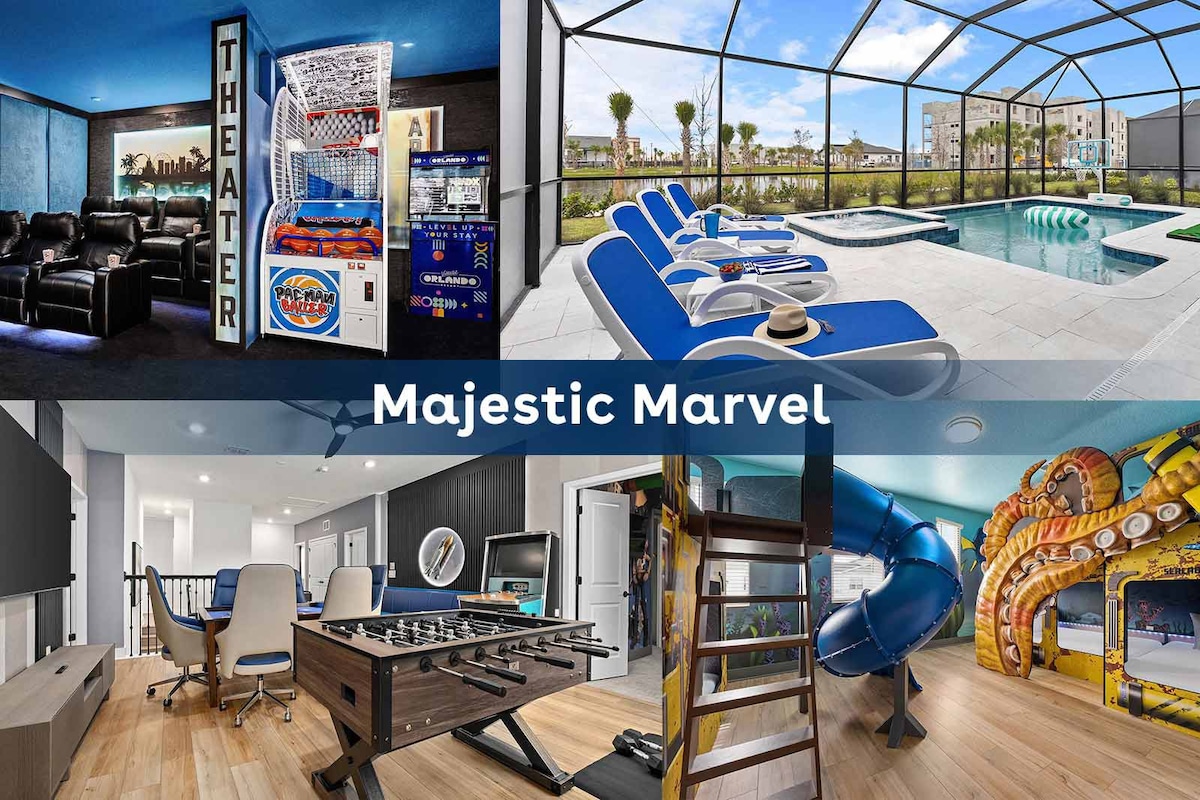 Majestic Marvel | Huge, luxe home - best location