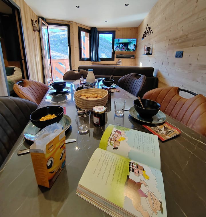 Somptueux Appart. 6 Pers. 35m², Orienté Sud, Rénov - Savoie