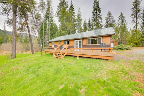 Scenic Priest Lake Vacation Rental: Deck + Views!