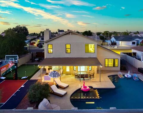 NEW Sportscourt|Huge Pool|Gameroom|Peoria Paradise