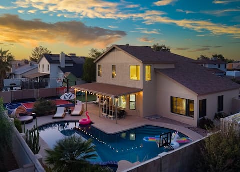 NEW Sportscourt|Huge Pool|Gameroom|Peoria Paradise