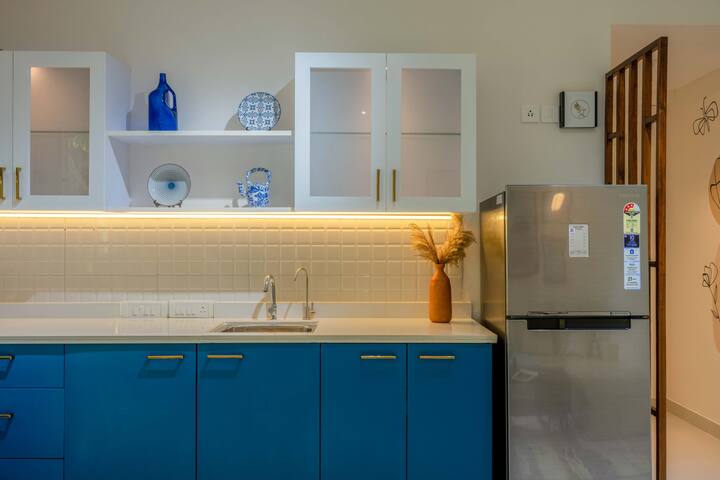 Fully equipped kitchen