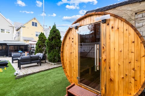 Hot Tub, Sauna, Games | Sleeps 30 | Near NYC & EWR