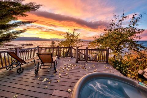 LX6 Lakefront Luxury Estate Cave Rock