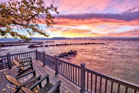 LX6 Lakefront Luxury Estate Cave Rock