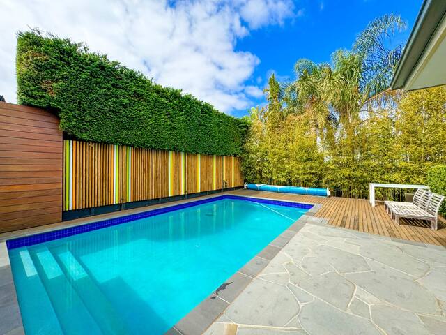 Elegant Poolside Serenity Stay