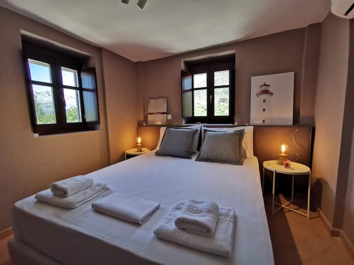 Anaroussa Villa, Chumba kizuri cha kulala