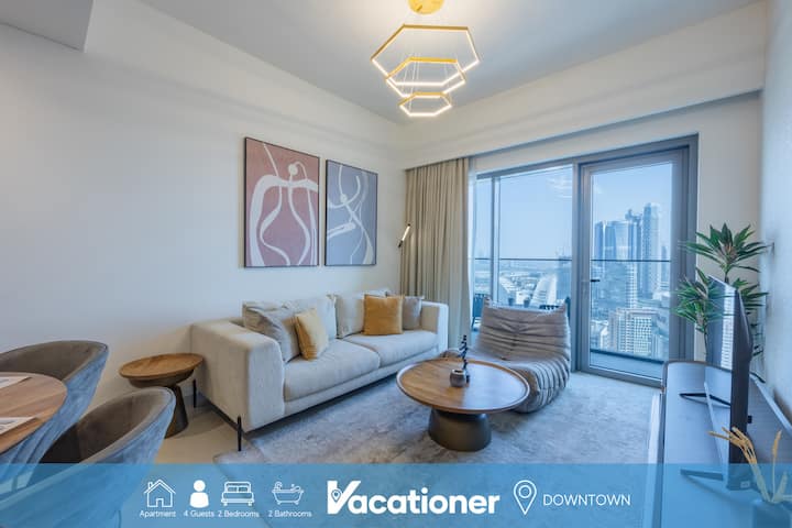 Elegant 2 Bed | Walk To Dubai Mall & Burj Khalifa - Dubai