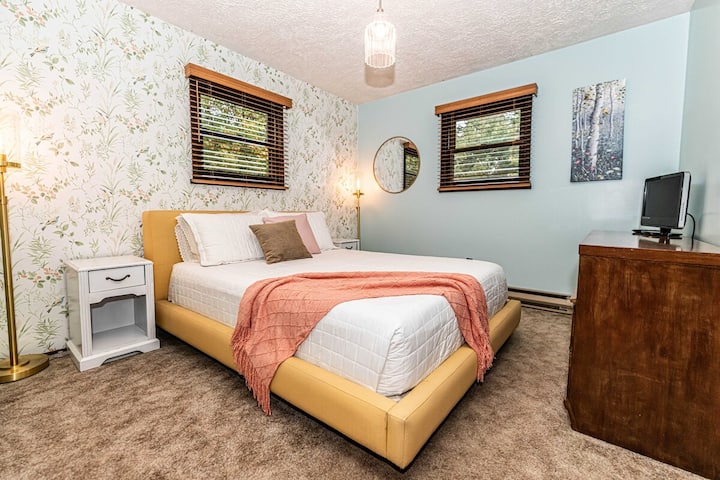 Dormitorio 3, cama tamaño queen