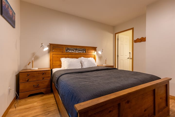 Letto a due piazze con bagno privato