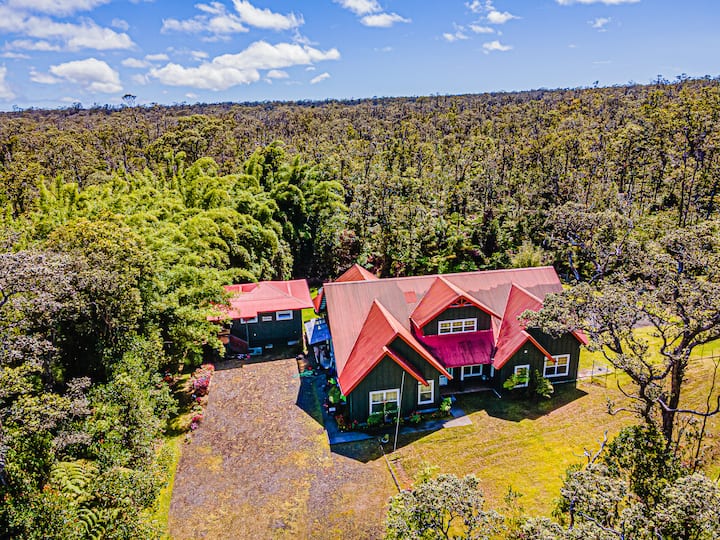 Dancing Volcano Estate Sleeps 8 Near National Pk