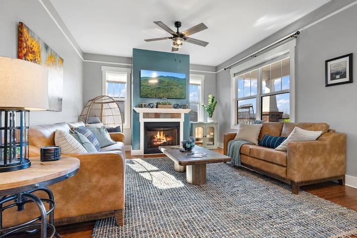 Mtn Views/close To Dt Avl/hot Tub/game Room/dogsok - Swannanoa, NC