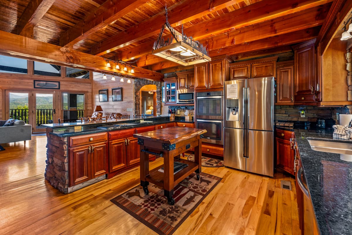 Main Kitchen at Majestica Lodge