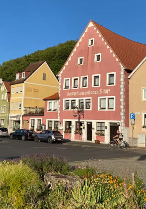 Doppelzimmer6(13,5qm)(Gasthof zum goldenen Schiff)