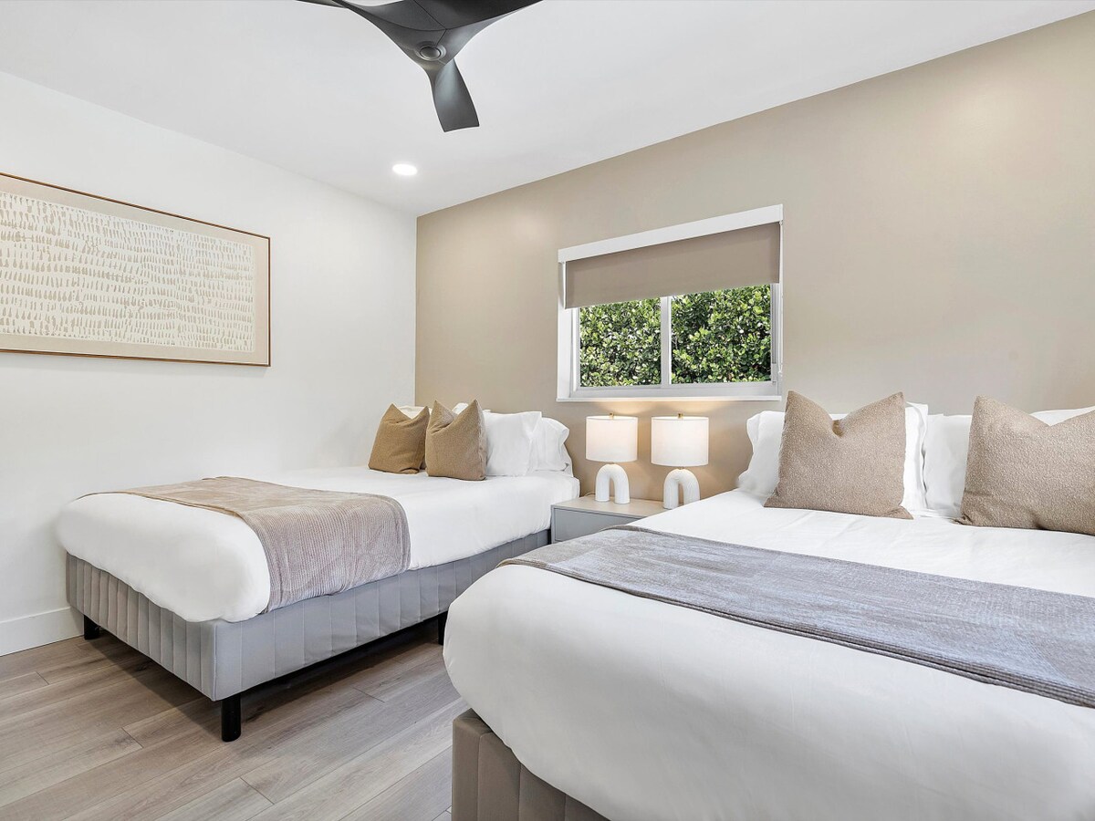 Chambre #1 - 2 lits Queen