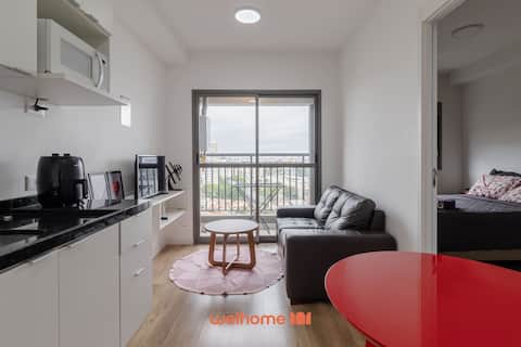 Studio in Sao Paulo 20m from the Oratorio Monorail