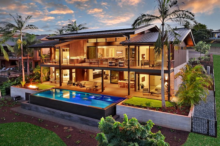 Hale Hoouluulu: New Poipu Villa w/Pool/Ocean View