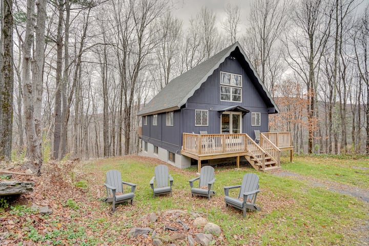 Hunter Mountain Home W/ Game Room: 1 Mi To Skiing! - Phoenicia, NY