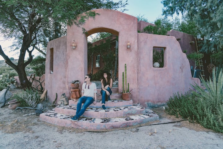 Adobe Escape At The Bubbling Wells Oasis - Desert Hot Springs, CA